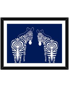 Zebra Zenitude - framed art prints